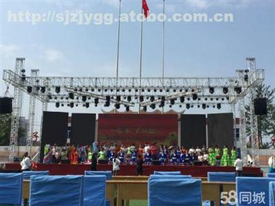 石家庄500平折叠舞台租赁服务 纯一手工厂直供，价格实惠